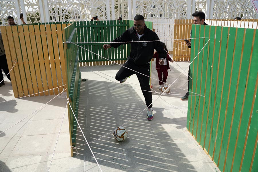 Qatar Stars League ambassador navigating the sports maze