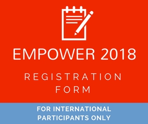 Empower 2018 Registration Form for International Participants
