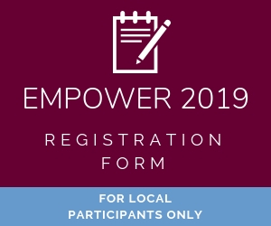 Empower 2019 Registration Form for Local Participants
