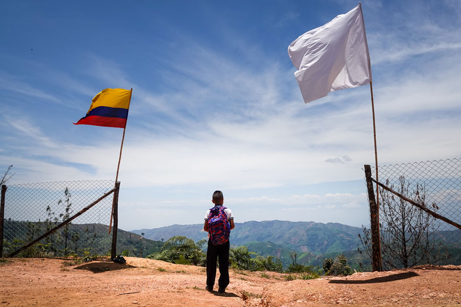 Child in Colombia