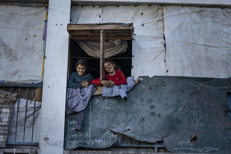 Gaza: Shielded by Hope by Mahmoud Abu Hamdah | 2024