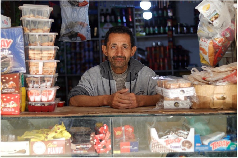 Yasser Al-Qadi, after seeing a friend's transformation through MUSTAQBALAK, found the courage to open his own grocery store in Sana'a