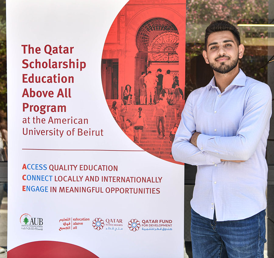 Student beneficiary of Qatar Scholarship – EAA/American University of Beirut