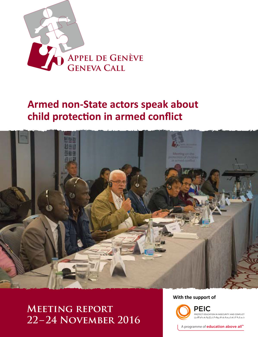 Education and Armed Non-State Actors