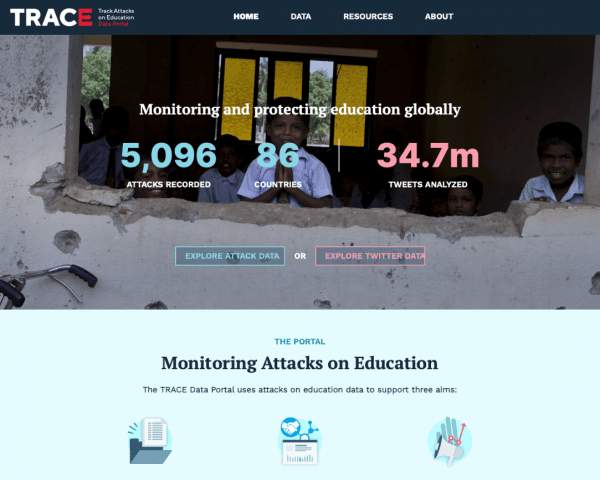 TRACE Portal Launches to Collect and Disseminate Data on Attacks on Education