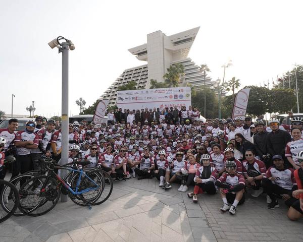 Ride for Education 2026 Concludes Successfully in Doha, Supporting Education Above All Foundation International Projects