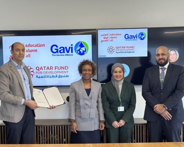 EAA and Gavi Pledge to Advance Education and Healthcare to Transform Lives in Marginalized Communities with Support from QFFD
