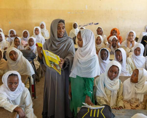 EAA Foundation and UNICEF partner to support learning for out of school children in Sudan