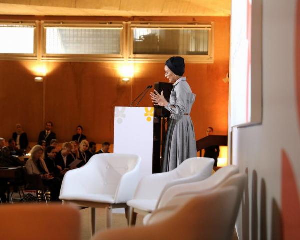 Her Highness Sheikha Moza bint Nasser UNESCO Speech