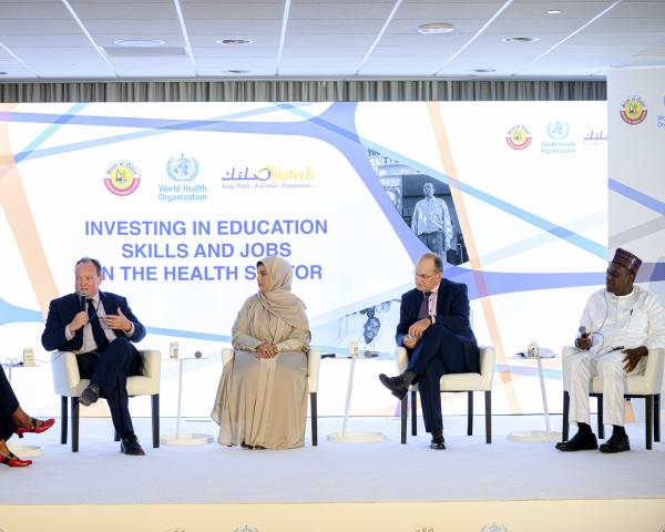The Ministry of Foreign Affairs of Qatar, Silatech and the World Health Organization hold high-level side event at the United Nations General Assembly to accelerate work on the projected global shortage of health workers