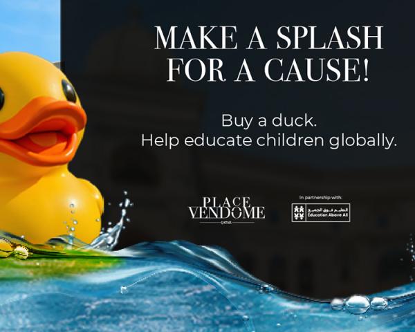 A Duck for Education. A Future for a Child.
