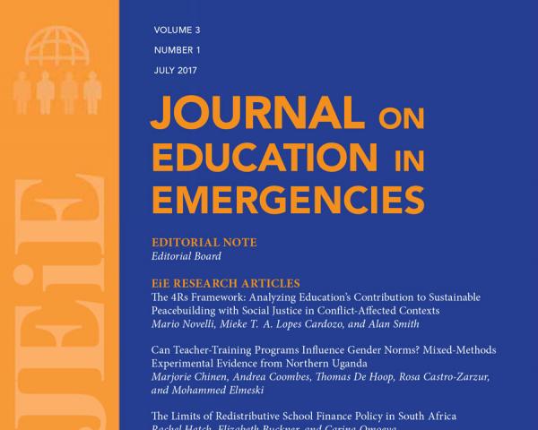 Journal on Education in Emergencies