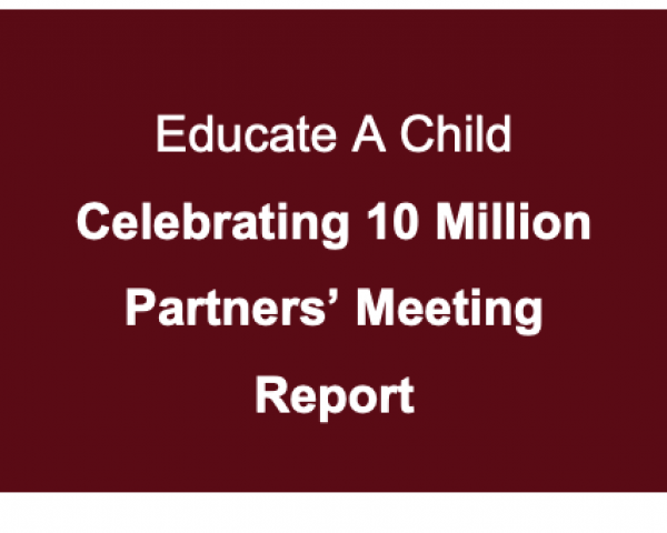 Celebrating 10 Million Partners’ Meeting Report