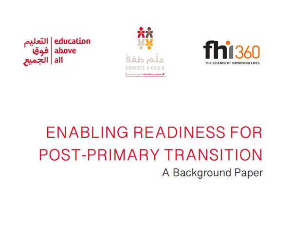 Enabling Readiness for Post Primary Transition